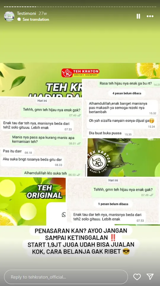 Story testimoni 31