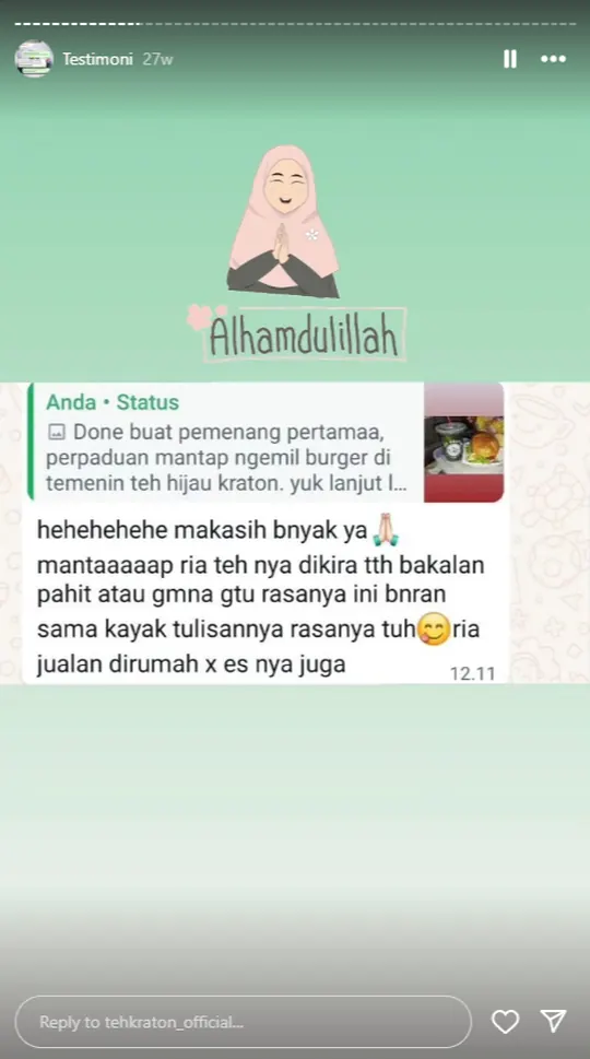 Story testimoni 28