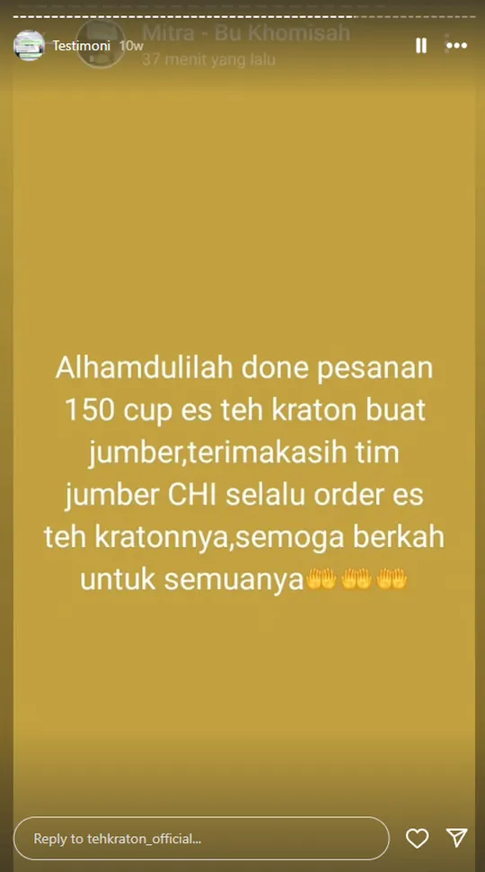 Story testimoni 10